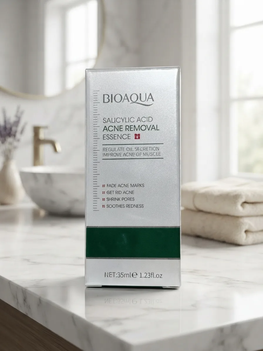 ✨ Sérum Anti-Acné Bioaqua Salicylic Acid (35ml) | Tratamiento Purificante y Desvanecedor de Marcas 🌿💧