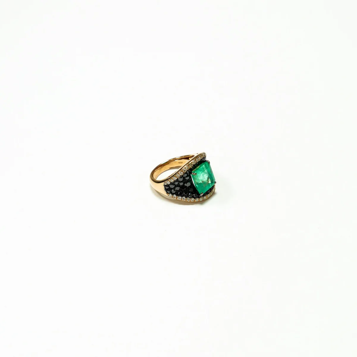 Anillo Esmeralda Vintage