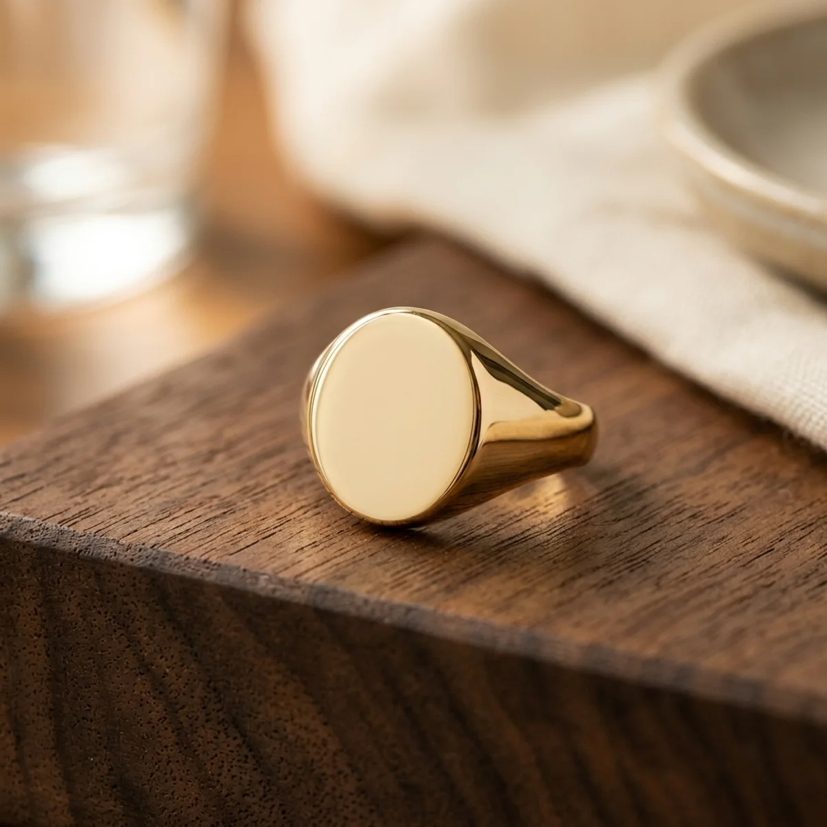 Anillo Sello de Oro