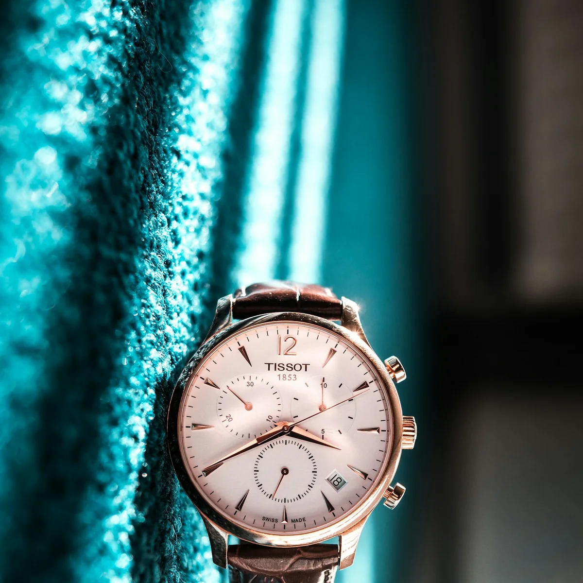 Reloj Cronógrafo Oro Rosa