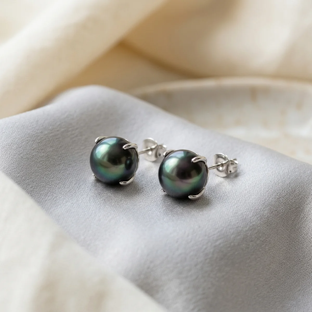 Aretes Perla de Tahití
