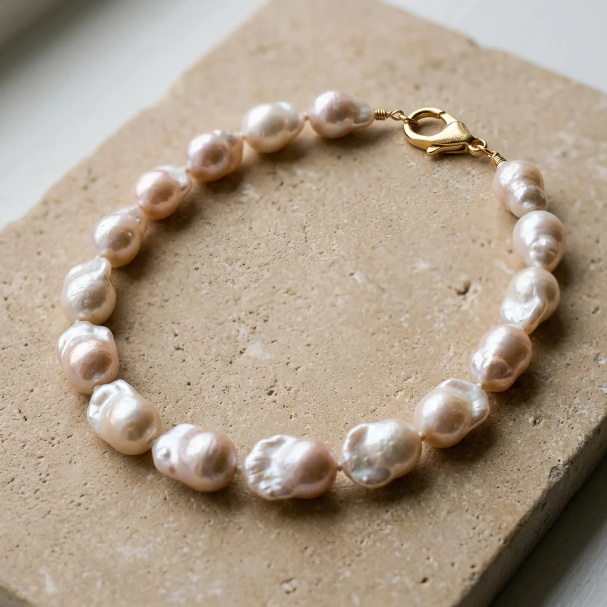 Pulsera de Perlas Barrocas