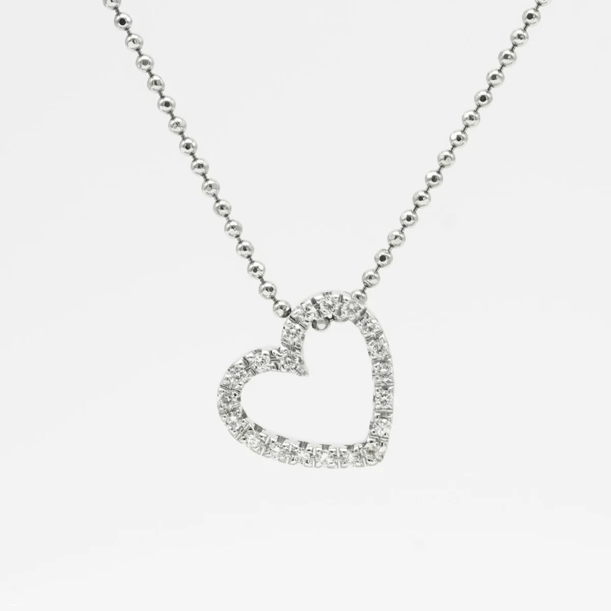 Collar Corazón de Circonias