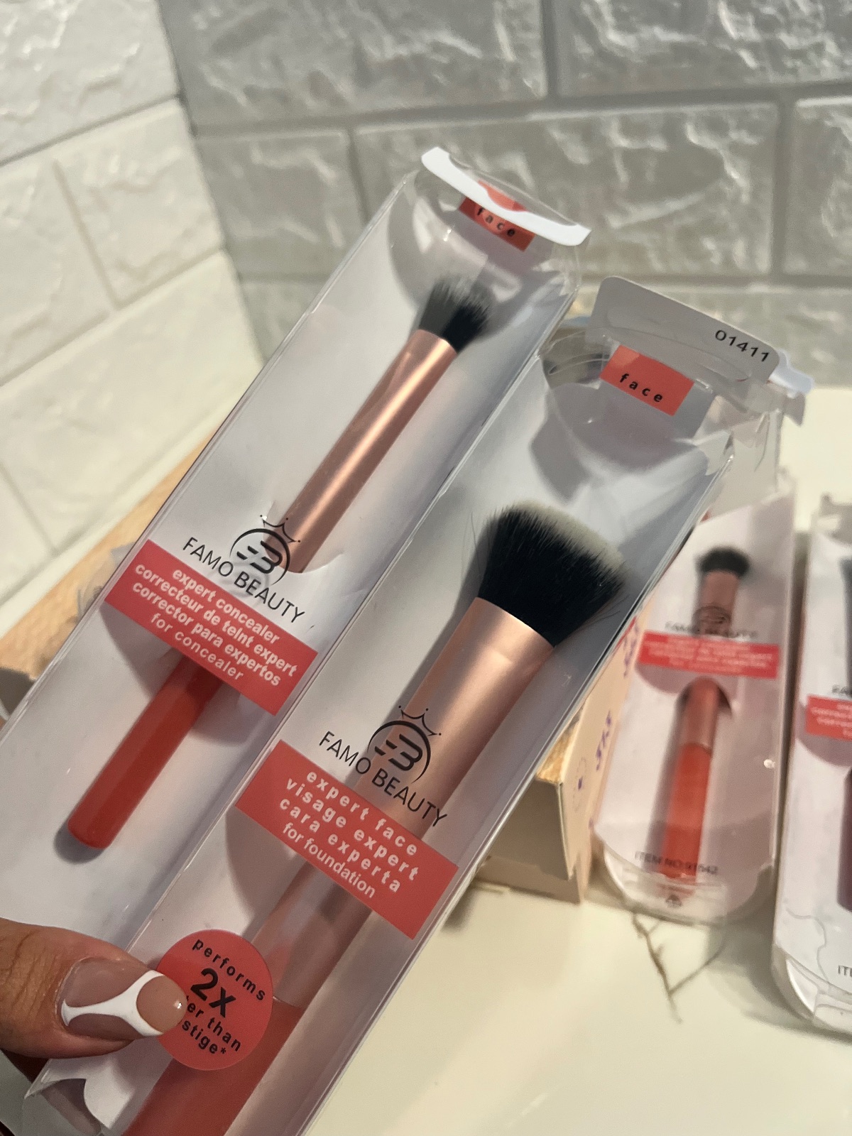 Brocha de base FAMO BEAUTY