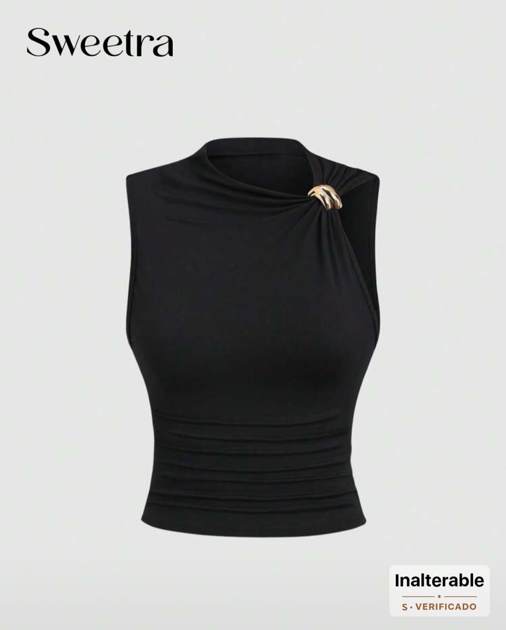 Blusa de Verano Negro