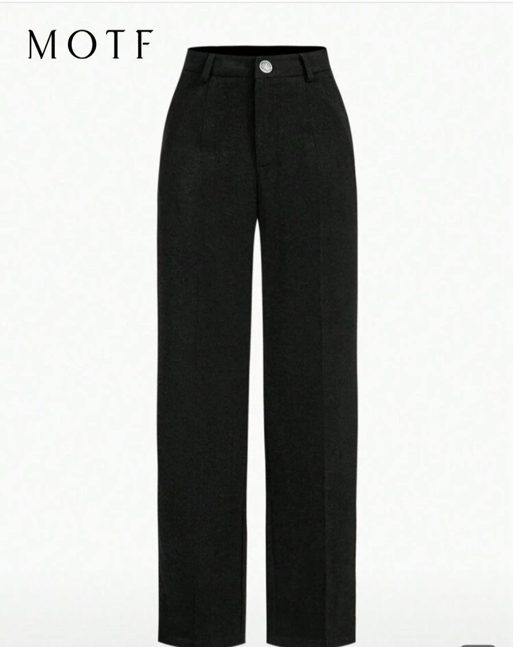 Pantalón recto sin cordon