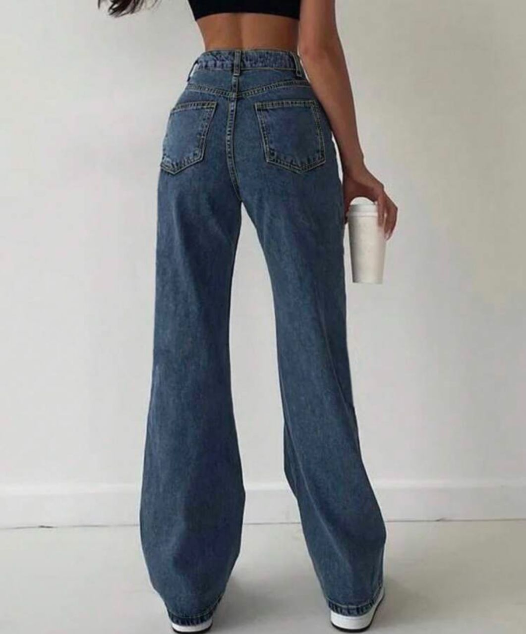 Jeans de Corte recto: Talla S