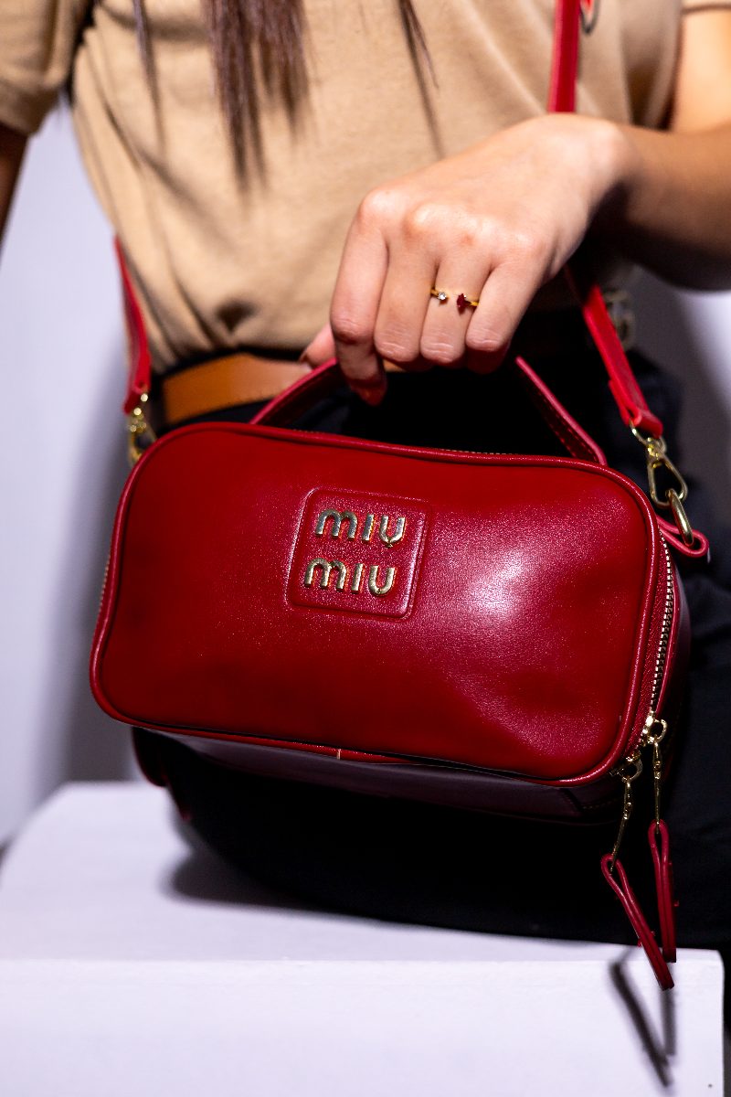 Bandolero MIU MIU - Rojo