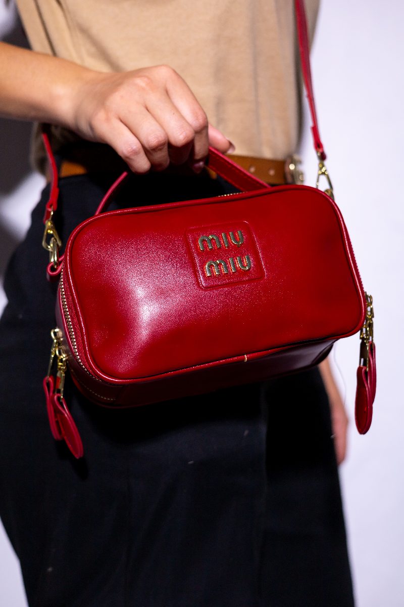 Bandolero MIU MIU - Rojo