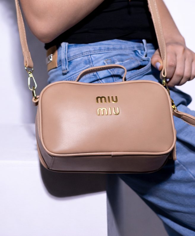 Bandolero MIU MIU - Beige