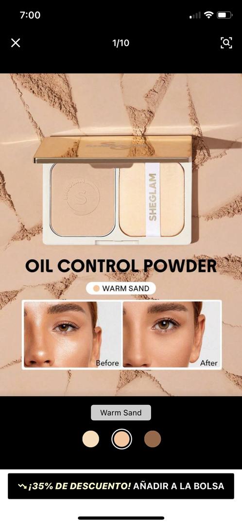 Polvos compactos SHEGLAM