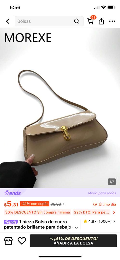 Bolso pequeño con asa 