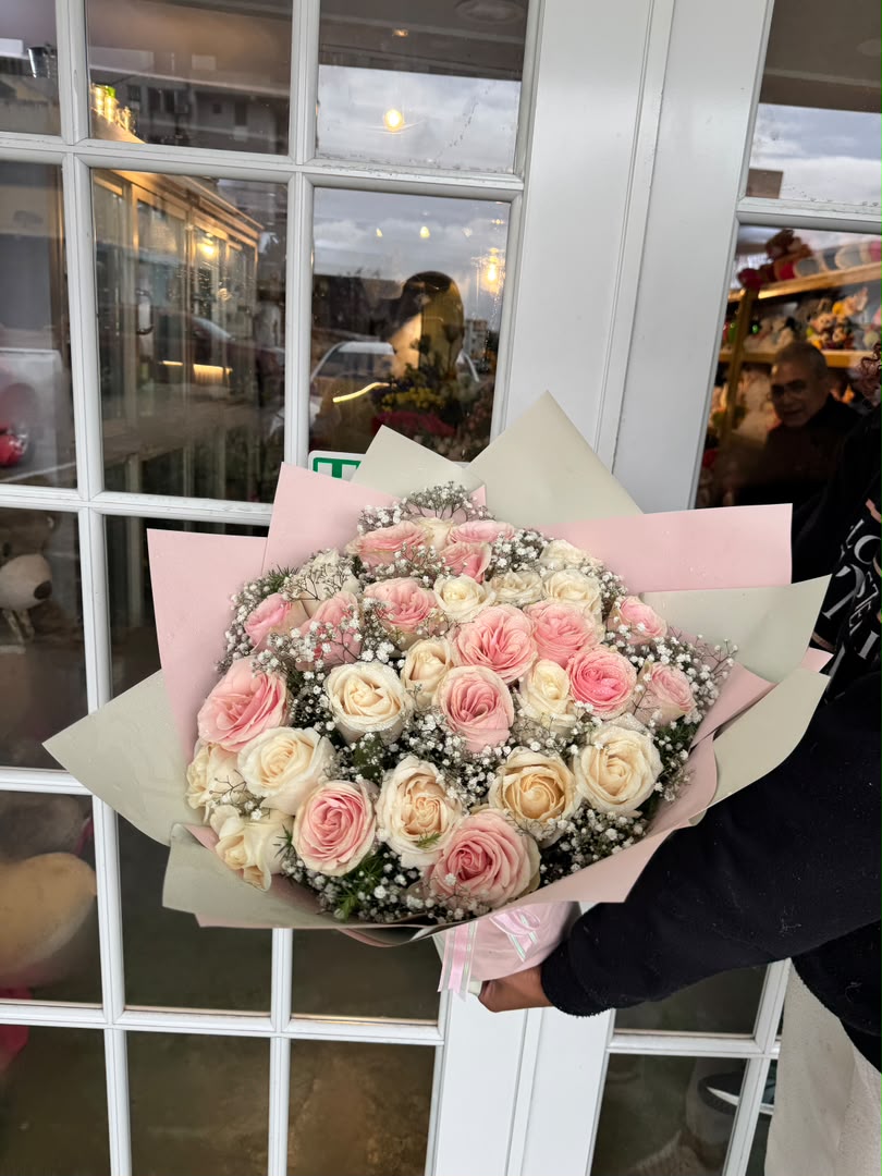 ramillete de 50 rosas