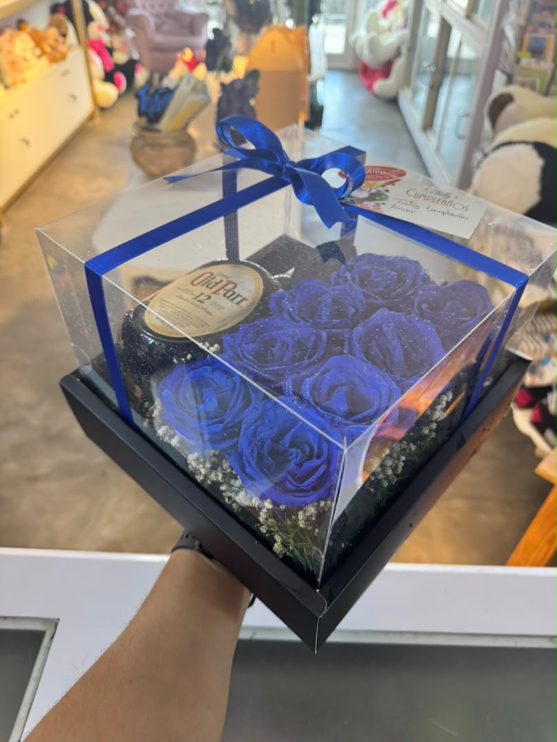 caja para hombre